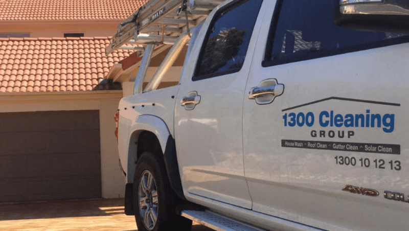1300 Cleaning Group solar panel cleaning work in East Brisbane