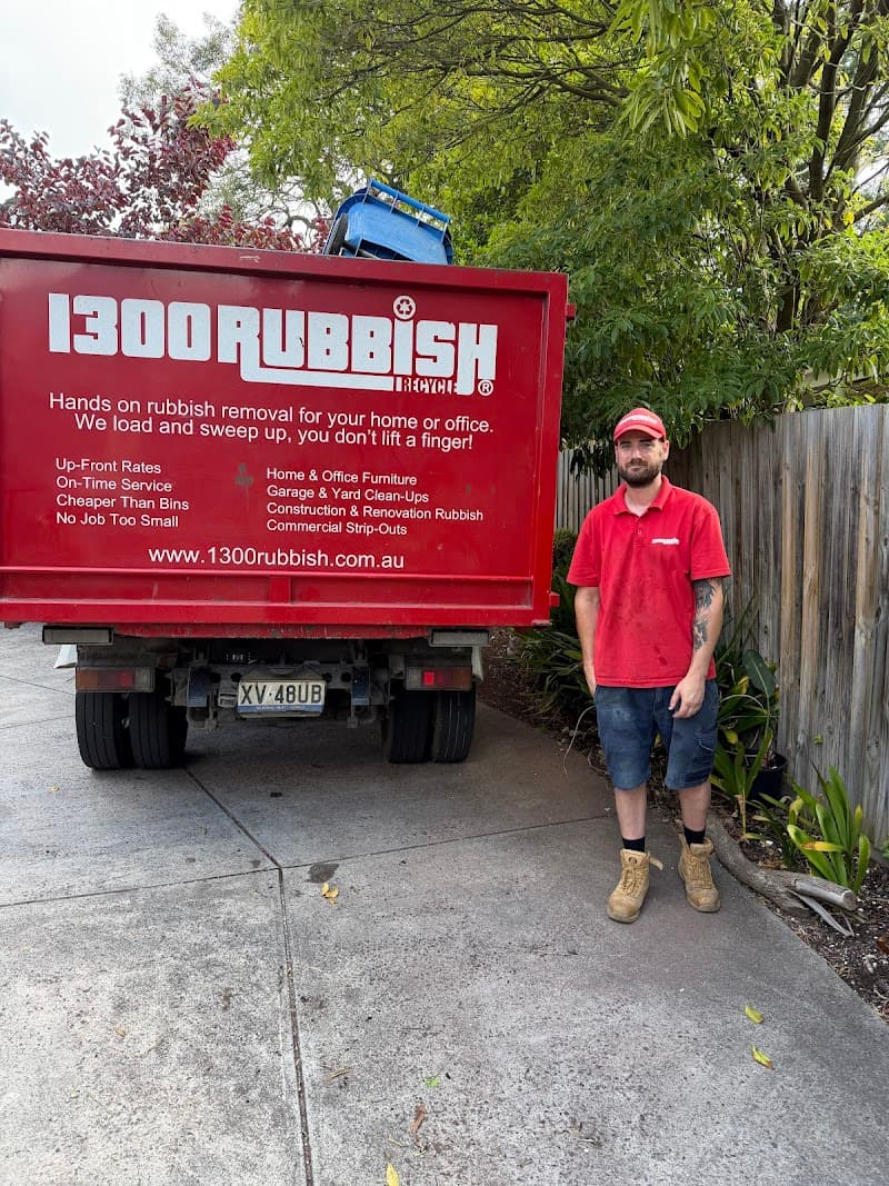 1300 Rubbish Removal rubbish removal work in Melbourne