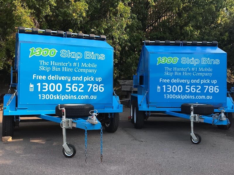 1300 Skip Bins Newcastle and Lake Macquarie rubbish removal work in Kahibah
