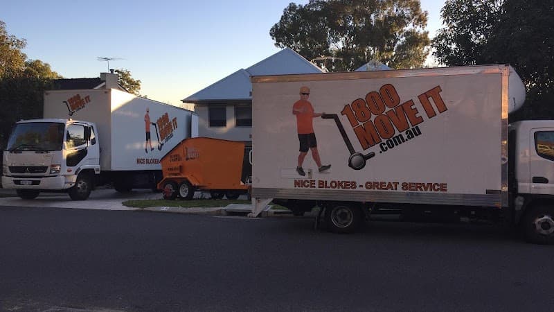 1800 Move It removalist work in Claremont