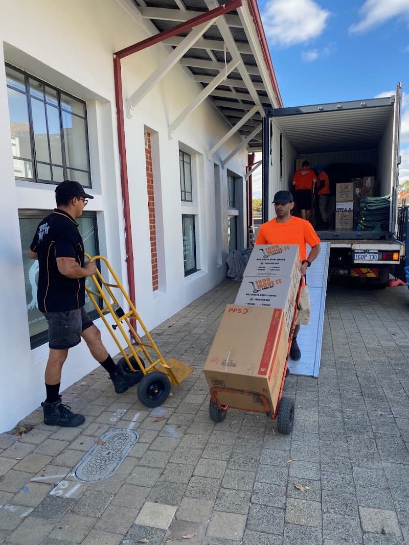 1800 Move It removalist work in Claremont