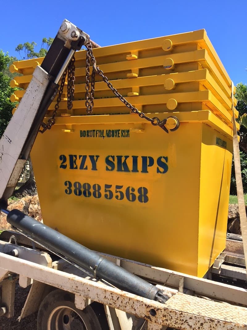 2Ezy Skips rubbish removal work in Narangba