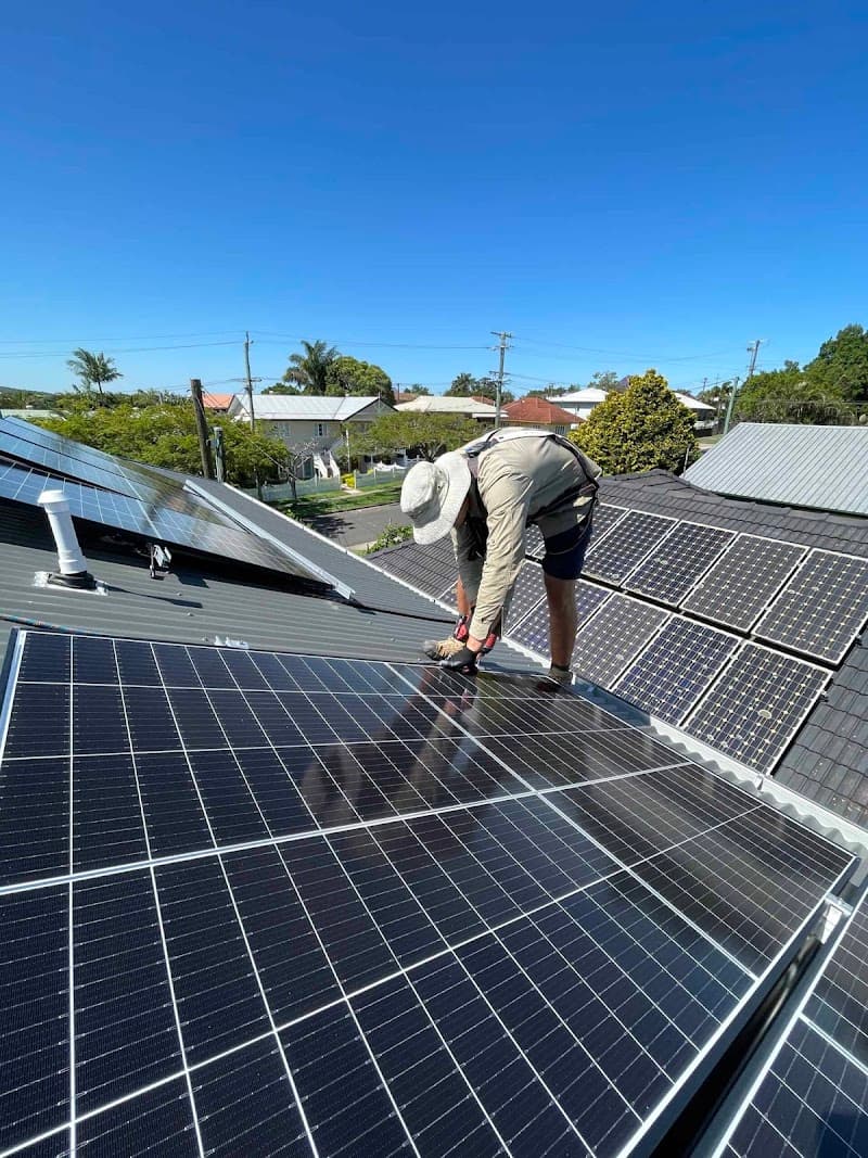 3D Energy solar panel cleaning work in Coorparoo