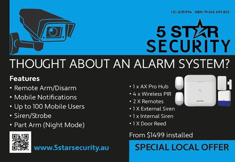 5 Star Security security & cctv work in Sumner
