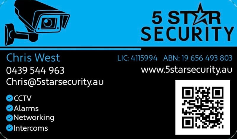5 Star Security security & cctv work in Sumner