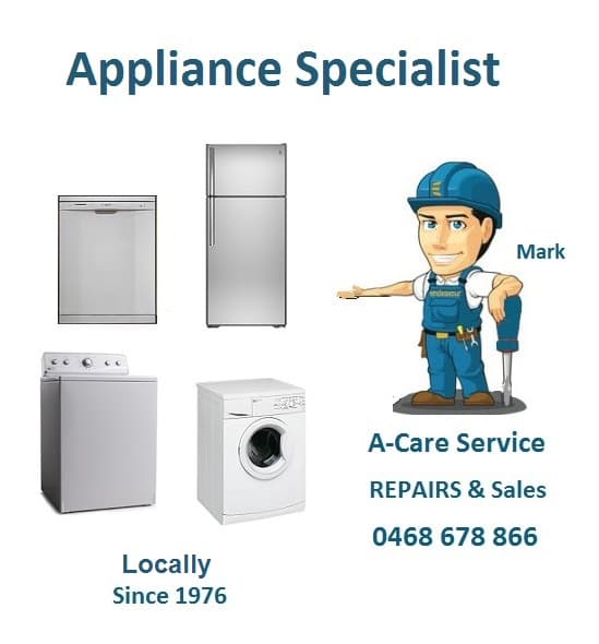 A-Care Service Washing Machine Dryer and Dishwasher Repairs appliance repair work in Sutherland