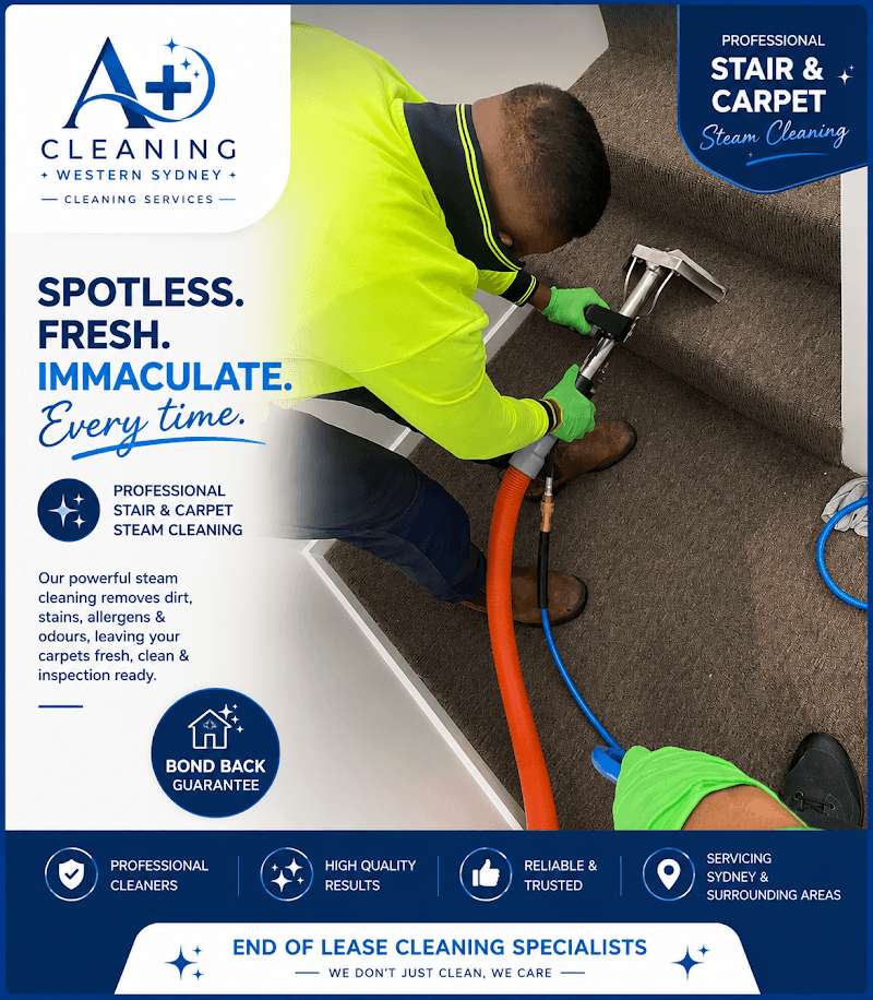 A+ Cleaning Western Sydney Cleaning Services| End Of Lease Cleaning | House Cleaning| Commerical Cleaning cleaning work in Penrith