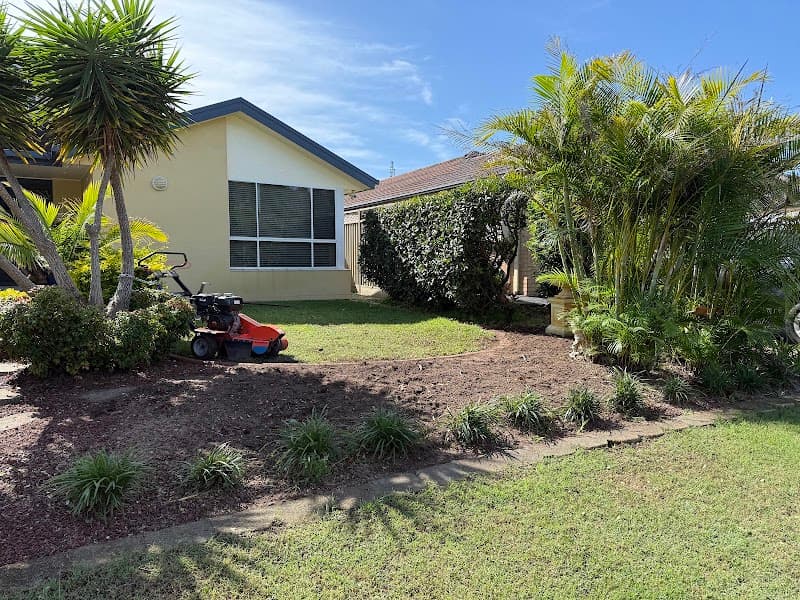A Plus Lawn Maintenance lawn care work in Gwandalan