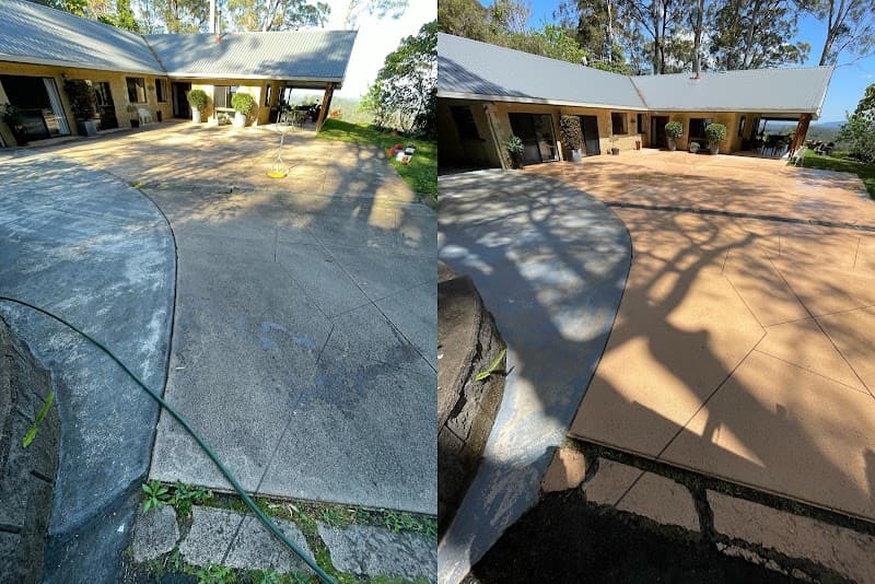 A Plus Pressure Washing, Sunshine Coast pressure washing work in Caloundra West