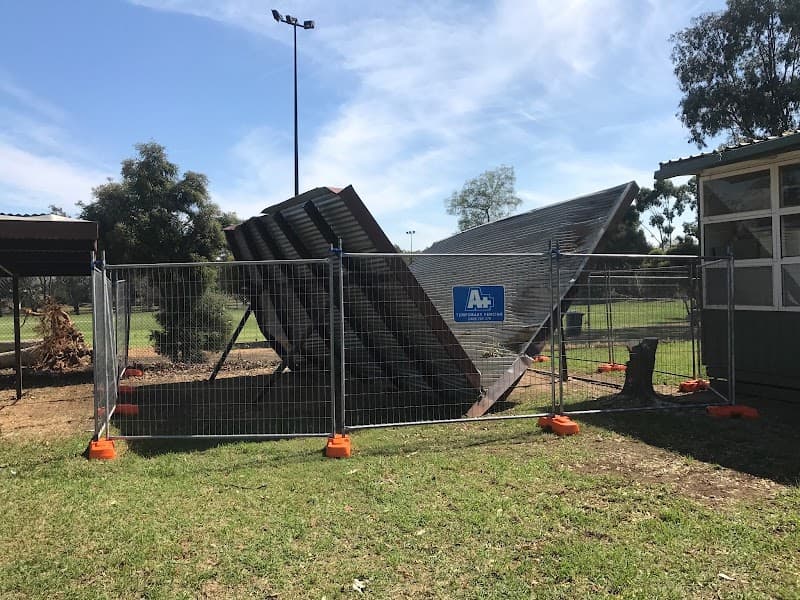 A Plus Temporary Fencing fencing work in West Wodonga