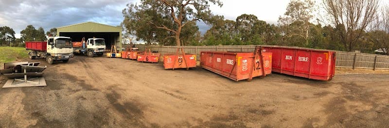 A Smile Bin Hire rubbish removal work in Frankston