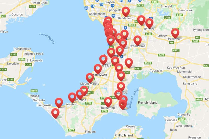 A Smile Bin Hire rubbish removal work in Frankston
