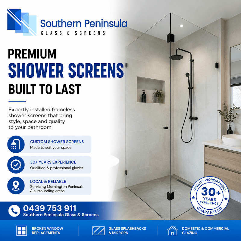 A Southern Peninsula Glass glass & glazier work in Mornington