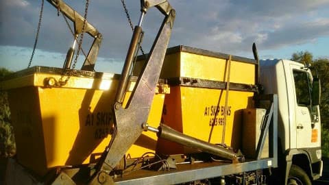 A1 Skip Bins rubbish removal work in Clarendon Vale