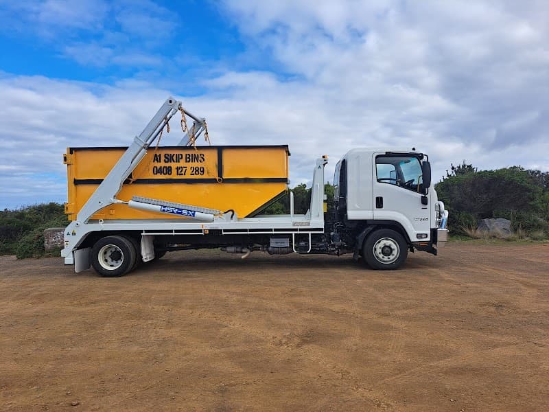 A1 Skip Bins rubbish removal work in Clarendon Vale