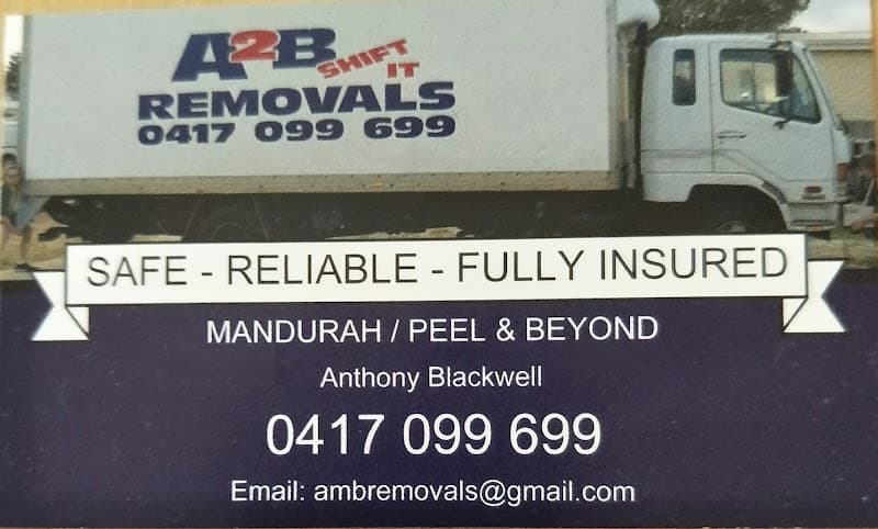 A2B Shift it removalist work in Erskine