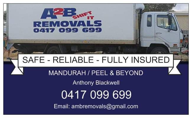 A2B Shift it removalist work in Erskine