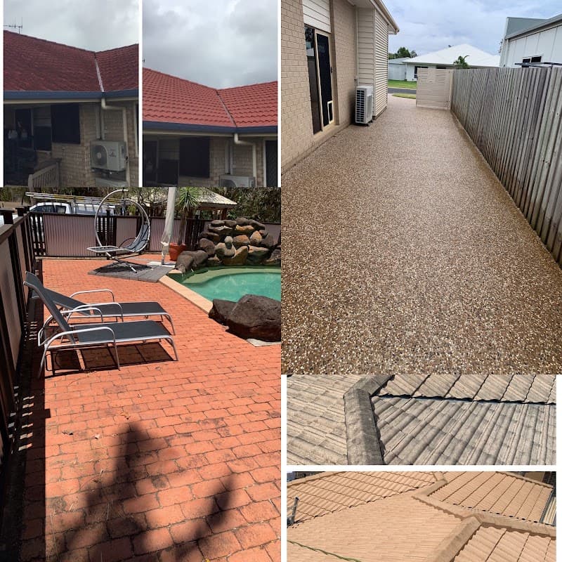 AAA Pressure & Softwashing gutter cleaning work in Bargara