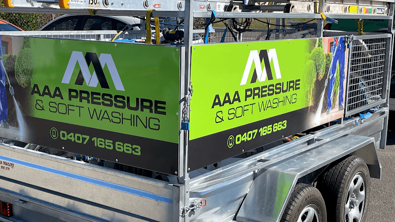 AAA Pressure & Softwashing gutter cleaning work in Bargara