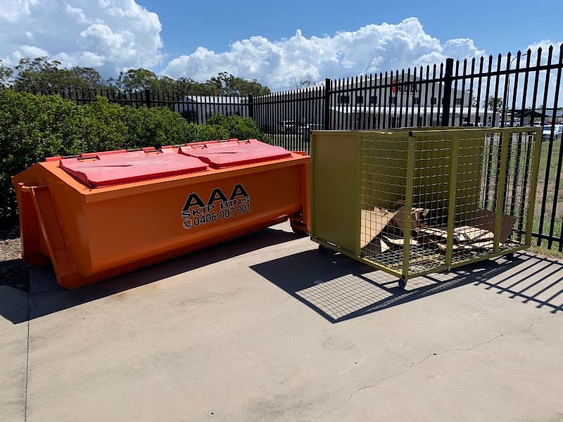 AAA SKIP BINS Bundaberg rubbish removal work in Millbank