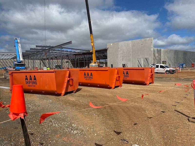AAA SKIP BINS Bundaberg rubbish removal work in Millbank