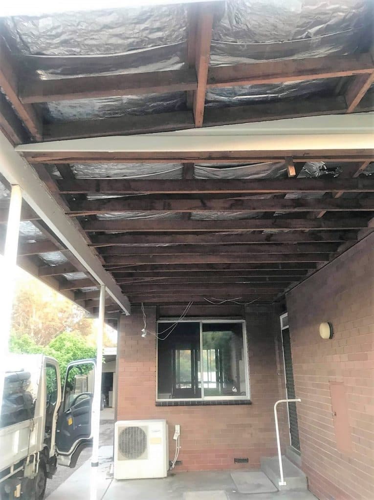 A&B ASREM asbestos removal work in Malvern East