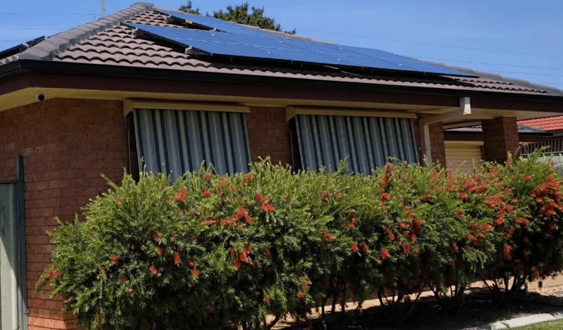 Abacus Energy solar panel installation work in Wodonga