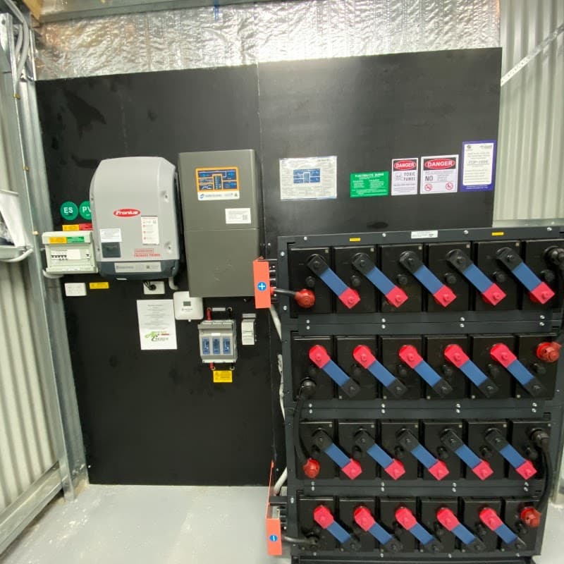 Abacus Energy solar panel installation work in Wodonga