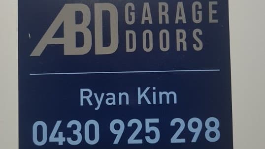 ABD Garage Doors garage doors work in Ryde