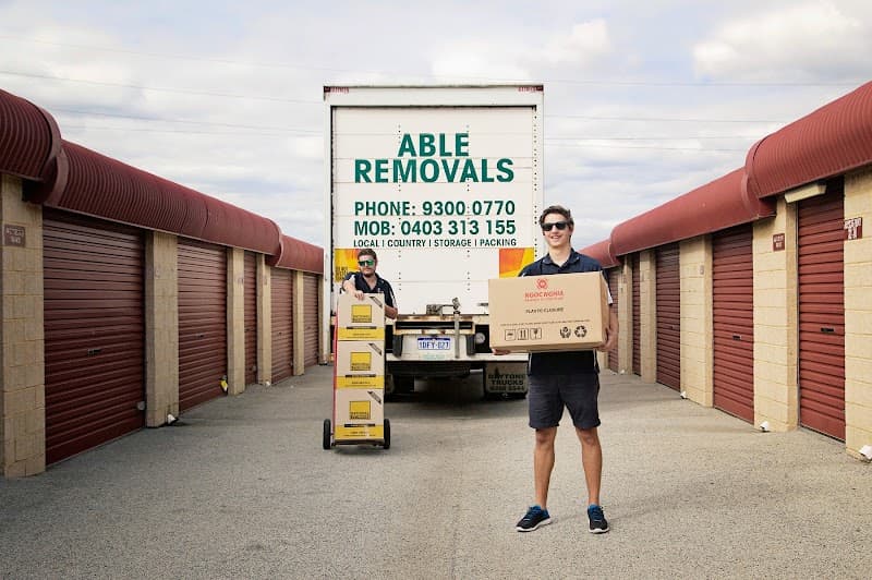 Able Removals removalist work in Joondalup
