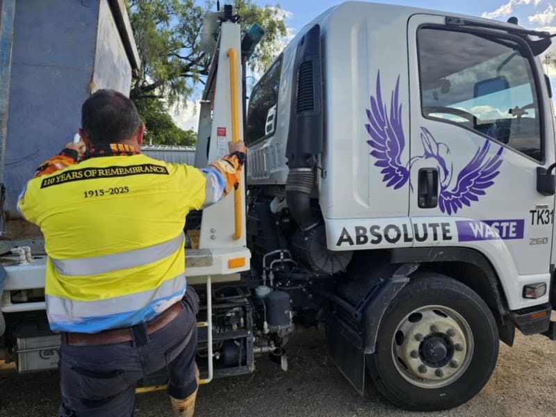 Absolute Waste rubbish removal work in Mulara