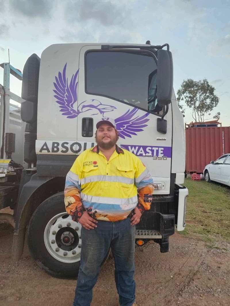 Absolute Waste rubbish removal work in Mulara