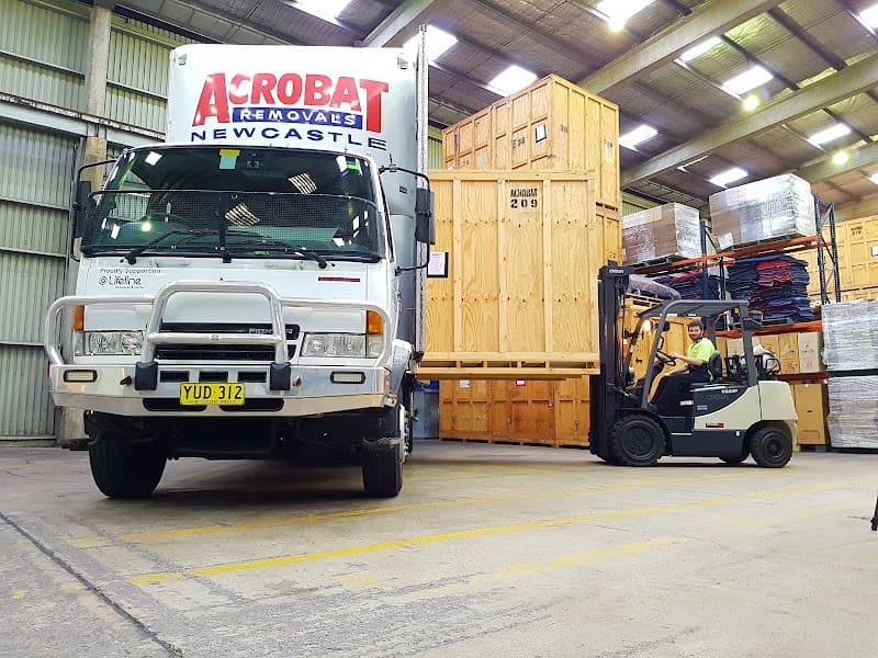 Acrobat Removals & Storage removalist work in Sandgate