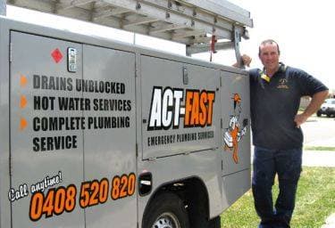 Act Fast Plumbing plumber work in South Geelong