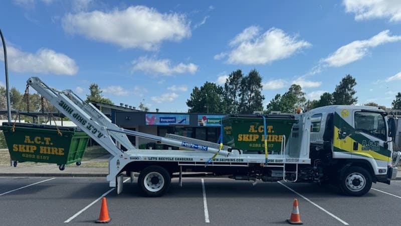 ACT Skip Hire rubbish removal work in Hume