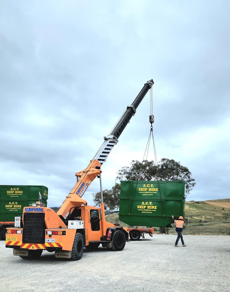 ACT Skip Hire rubbish removal work in Hume