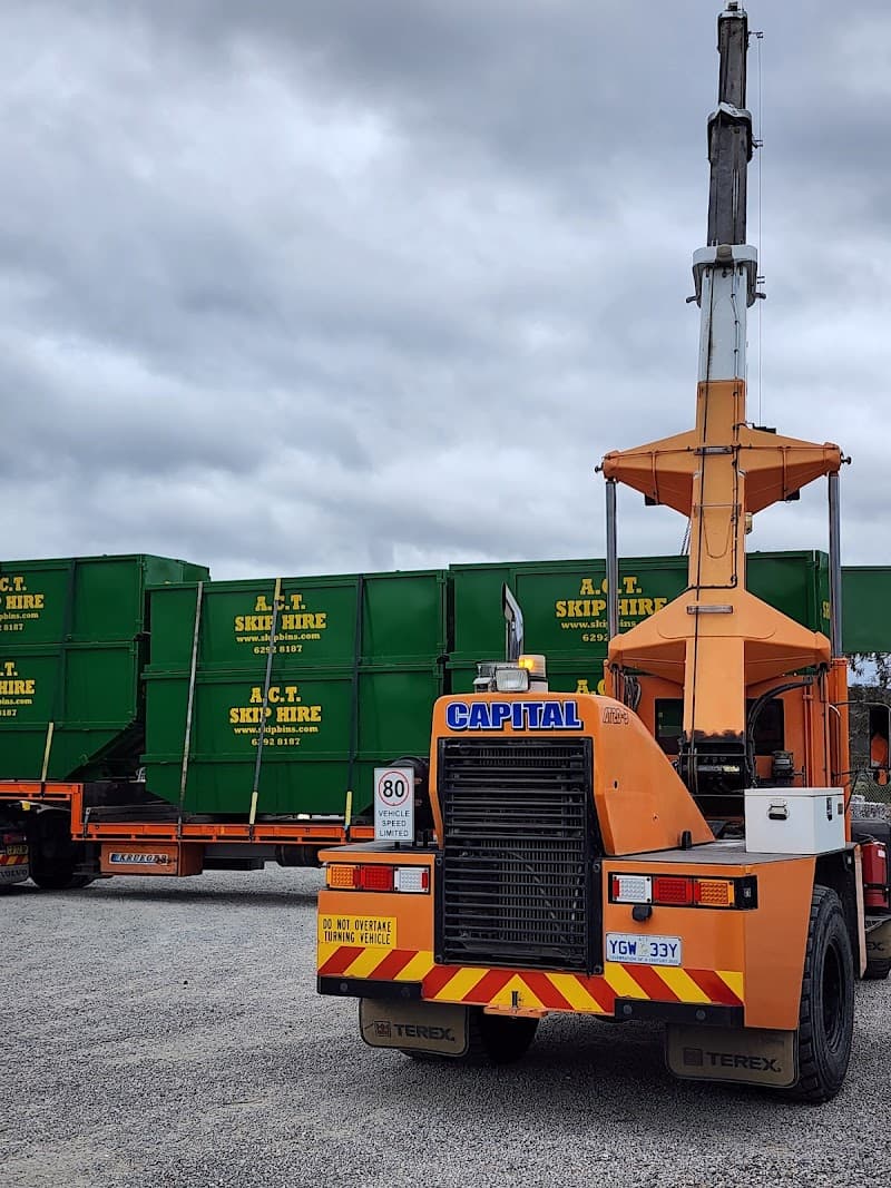 ACT Skip Hire rubbish removal work in Hume