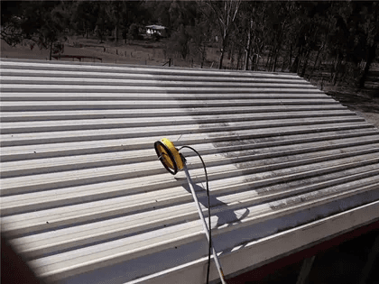 AD House Wash & Gutter Cover pressure washing work in East Toowoomba