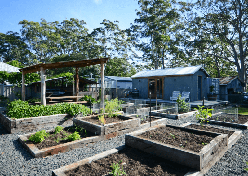 Adam's Garden and Structural Landscapes gardening work in Killcare Heights