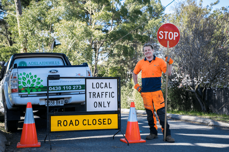 Adelaide Hills Tree & Stump Removal Pty Ltd tree services work in Aldgate