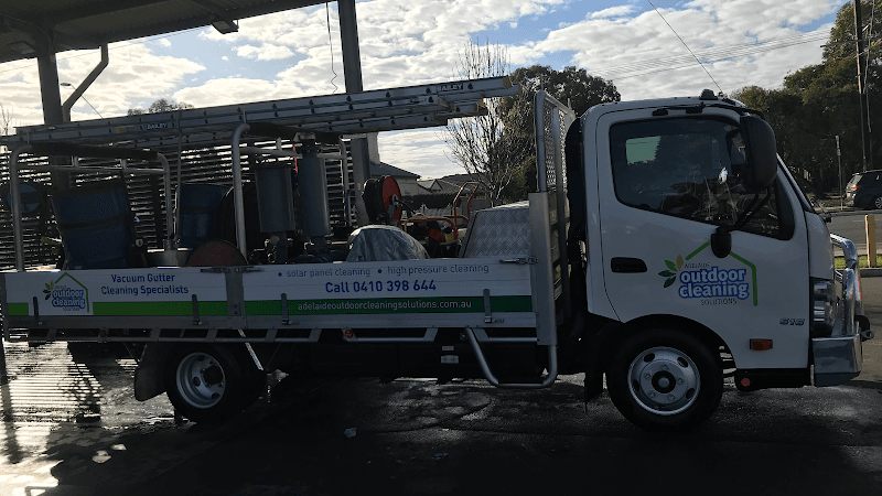 Adelaide Outdoor Cleaning Solutions gutter cleaning work in Paralowie