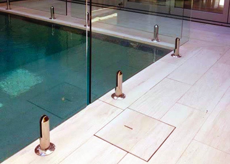 Adelaide Pool Glass fencing work in Walkerville