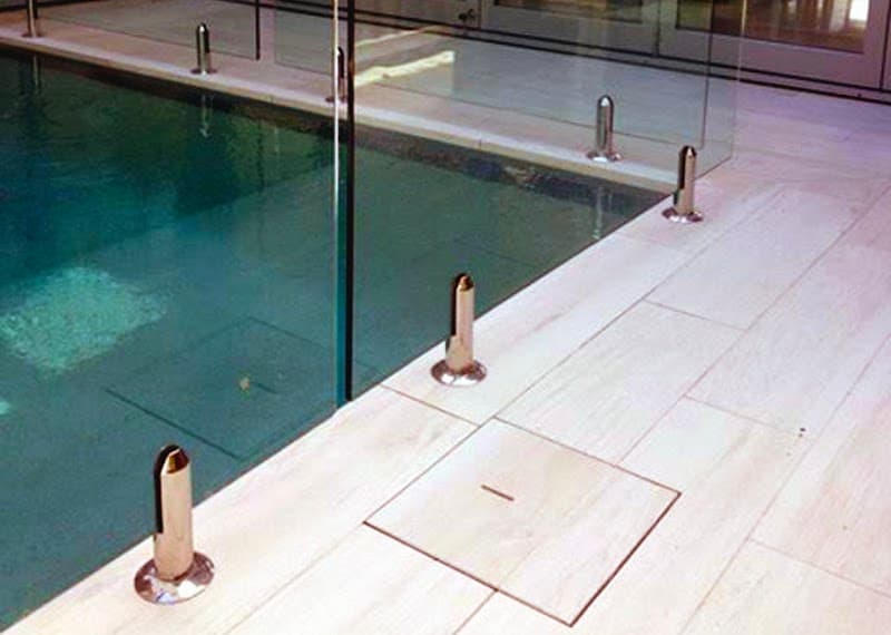 Adelaide Pool Glass fencing work in Walkerville