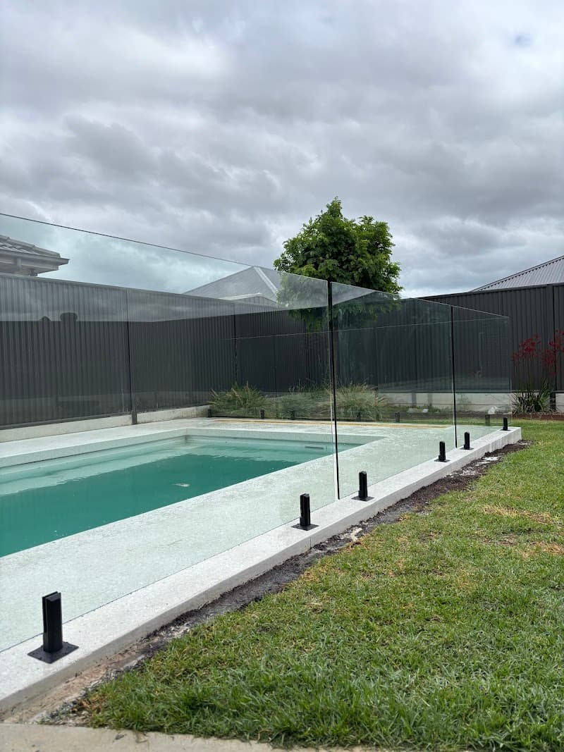 Adelaide Pool Glass fencing work in Walkerville