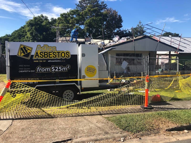 Adios ASBESTOS Removal and Demolition Sunshine Coast asbestos removal work in Mountain Creek