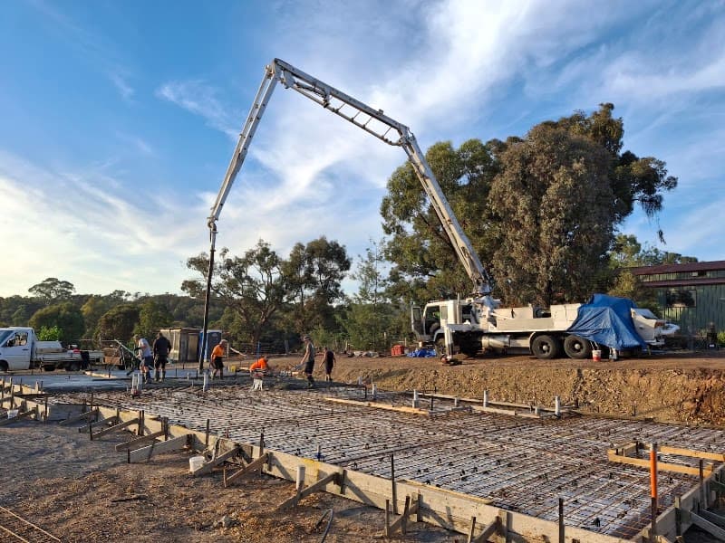 Adriano Guseli Concrete Pumping & Spraying concreting work in Goornong