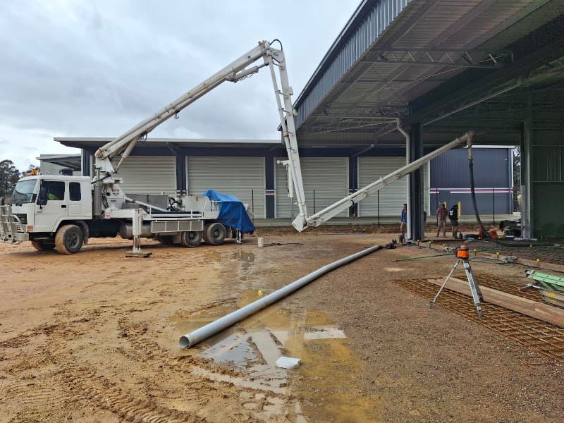 Adriano Guseli Concrete Pumping & Spraying concreting work in Goornong