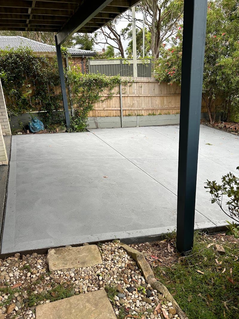 Adrian's Concrete concreting work in Narraweena