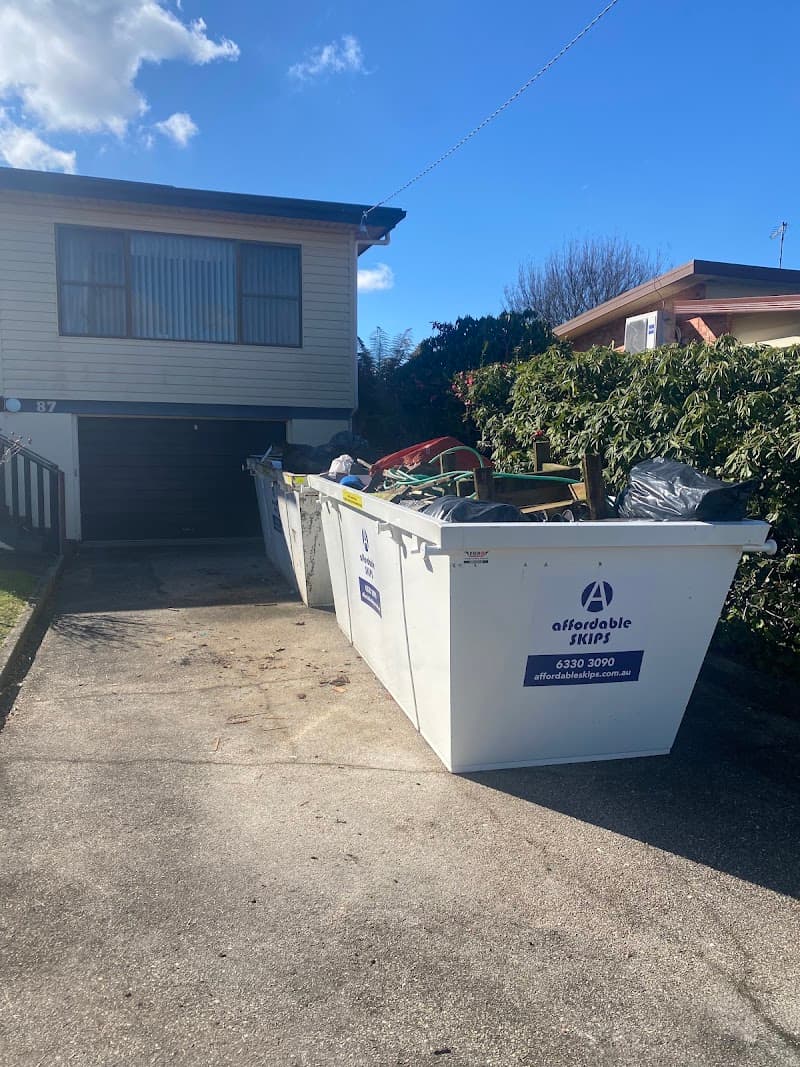 Affordable Skips rubbish removal work in Legana