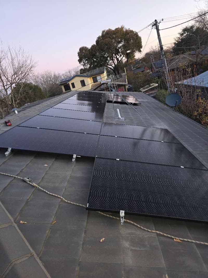 Affordable Solar ACT solar panel installation work in Acton